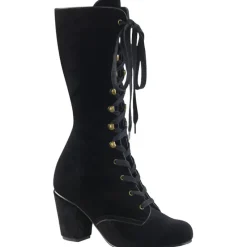 DemoniaCult VIVIKA-205 Boots Velvet UK3,4,5