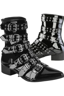 DemoniaCult WARLOCK 70 Patent Boots