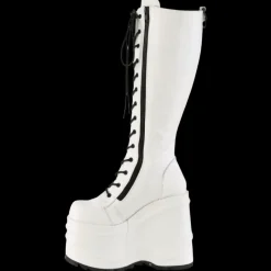 DemoniaCult WAVE 200 Boots White