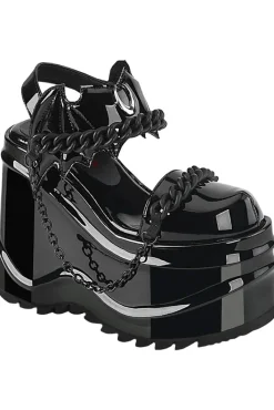 DemoniaCult WAVE 20 Patent Shoes
