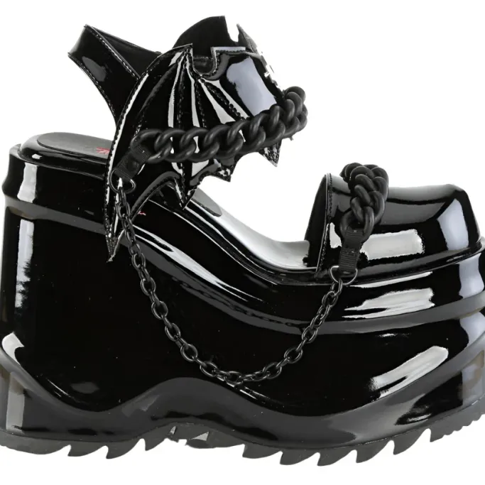 DemoniaCult WAVE 20 Patent Shoes