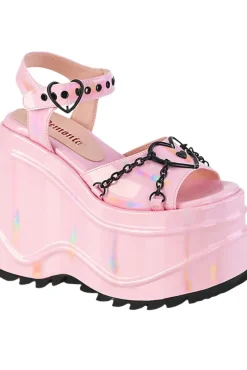 DemoniaCult WAVE 09 Pink Shoes