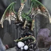 Nemesis Now Den Defender Green Dragon Figurine