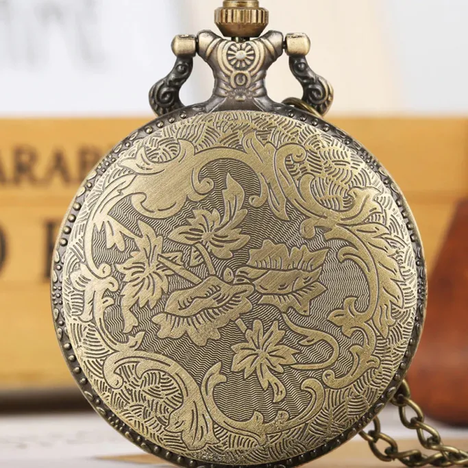 Pocketwatches Dinosaur Steampunk Pocket Watch on Necklace Chain
