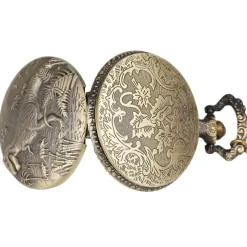 Pocketwatches Dinosaur Steampunk Pocket Watch on Necklace Chain