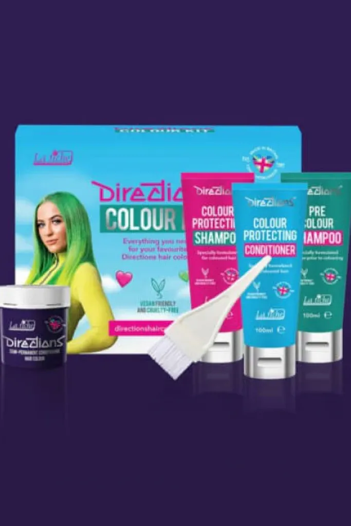 Directions Deep Purple Hair Colour Kit