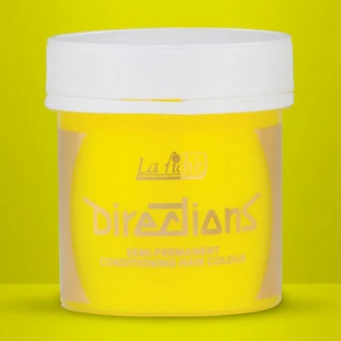 Directions Fluorescent Yellow (Glow) Hair Dye