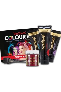 Directions Poppy Red Hair Dye Kit