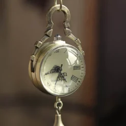 Pocketwatches Domed Pivoting Steampunk Necklace Watch
