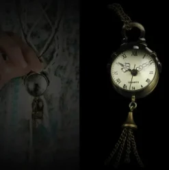 Pocketwatches Domed Pivoting Steampunk Necklace Watch