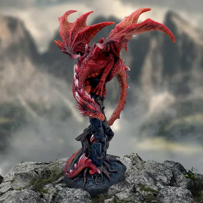 Nemesis Now Draconic Roots Red Dragon Figurine