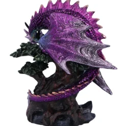 Nemesis Now Draconic Seer Purple Dragon Eye Figurine