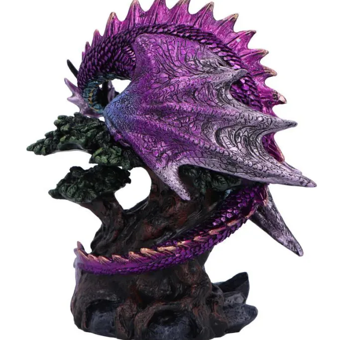 Nemesis Now Draconic Seer Purple Dragon Eye Figurine