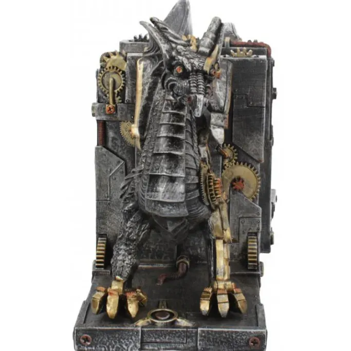 Nemesis Now Dracus Machina Bookends Steampunk Dragon 27cm