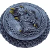 Alternative Gifts Dragon Box Round Black