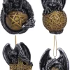 Nemesis Now Dragon Christmas Baubles Set of 4