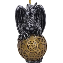 Nemesis Now Dragon Christmas Baubles Set of 4