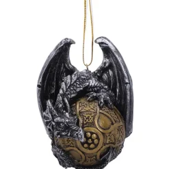 Nemesis Now Dragon Christmas Baubles Set of 4