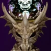 Puckator Dragon Skull LED Metallic Orb