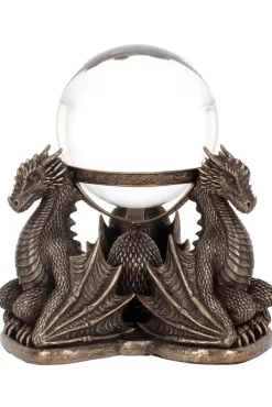 Nemesis Now Dragons Prophecy Crystal Ball Holder