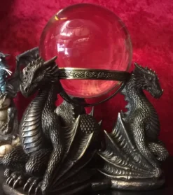 Nemesis Now Dragons Prophecy Crystal Ball Holder