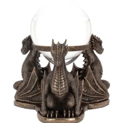 Nemesis Now Dragons Prophecy Crystal Ball Holder