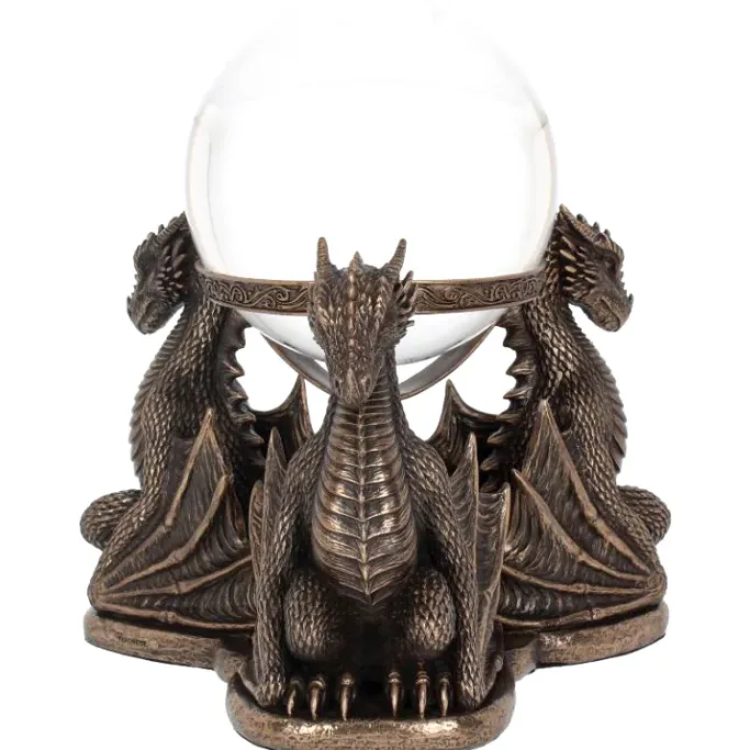 Nemesis Now Dragons Prophecy Crystal Ball Holder