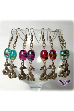 Dragophelion Designs Easter Bunny Earrings