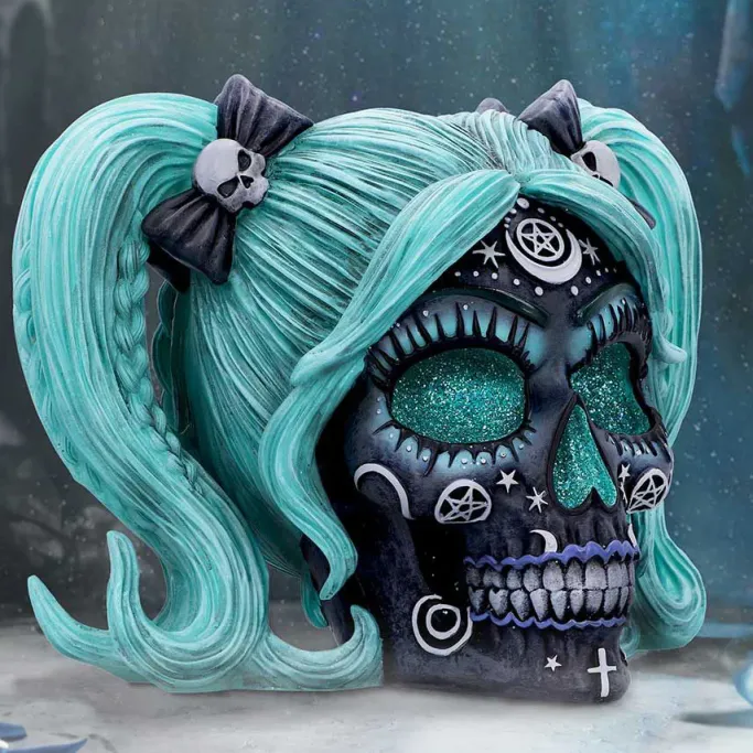 Nemesis Now Drop Dead Gorgeous Cute and Cosmic Skull