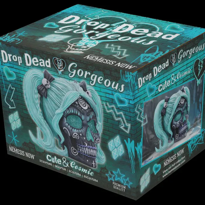 Nemesis Now Drop Dead Gorgeous Cute and Cosmic Skull