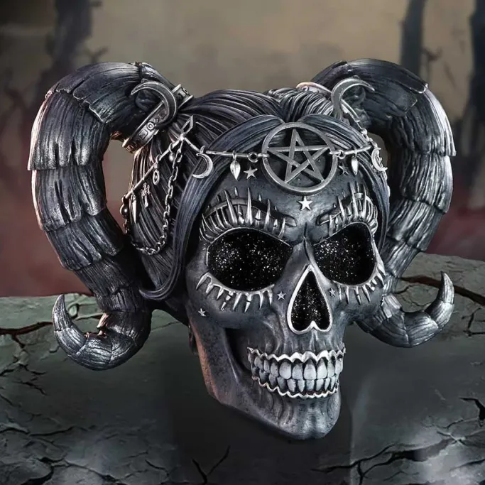 Nemesis Now Drop Dead Gorgeous Solve and Coagula Skull