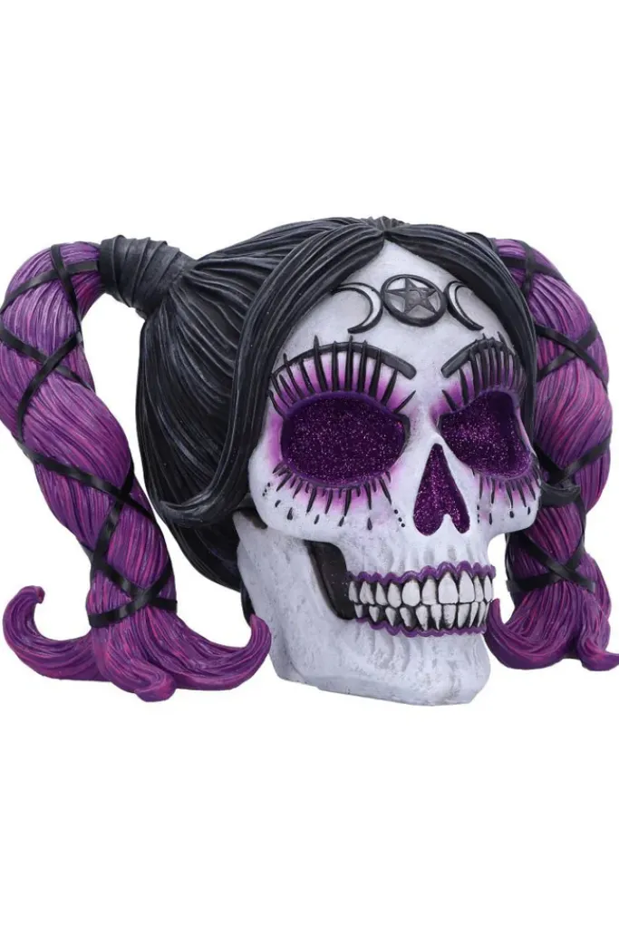 Nemesis Now Drop Dead Gorgeous Voodoo Doll Skull
