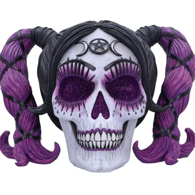 Nemesis Now Drop Dead Gorgeous Voodoo Doll Skull