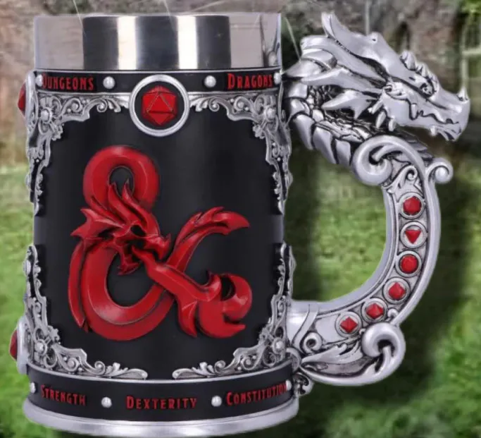 Nemesis Now Dungeons and Dragons Tankard