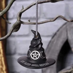 Nemesis Now Eat Sleep Spell Repeat Hanging Ornament
