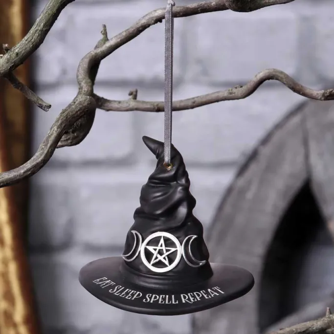 Nemesis Now Eat Sleep Spell Repeat Hanging Ornament