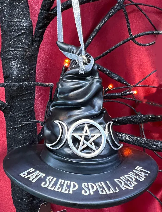 Nemesis Now Eat Sleep Spell Repeat Hanging Ornament