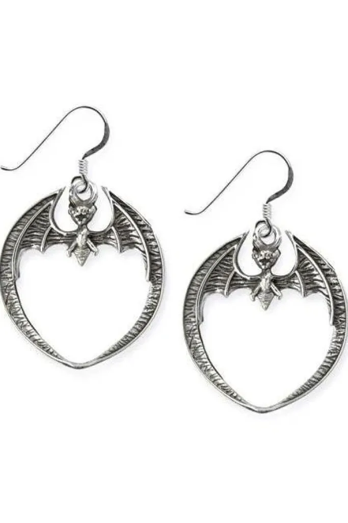 Echt etNox Bat Earrings Sterling Silver