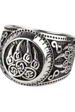 Echt etNox Bears Paw Ring Sterling Silver