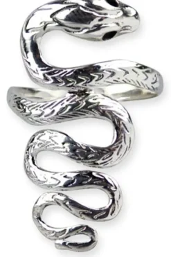 Echt etNox Big Snake Ring Sterling Silver