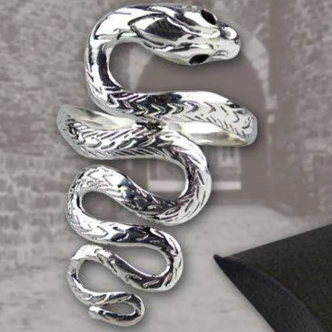 Echt etNox Big Snake Ring Sterling Silver