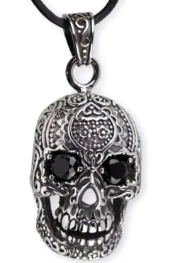 Echt etNox Black Eyed Skull Necklace