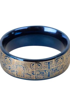 Echt etNox Blue Graffiti Ring