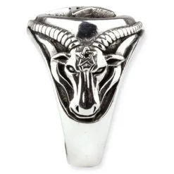 Echt etNox Celtic Pentagram Ring Sterling Silver