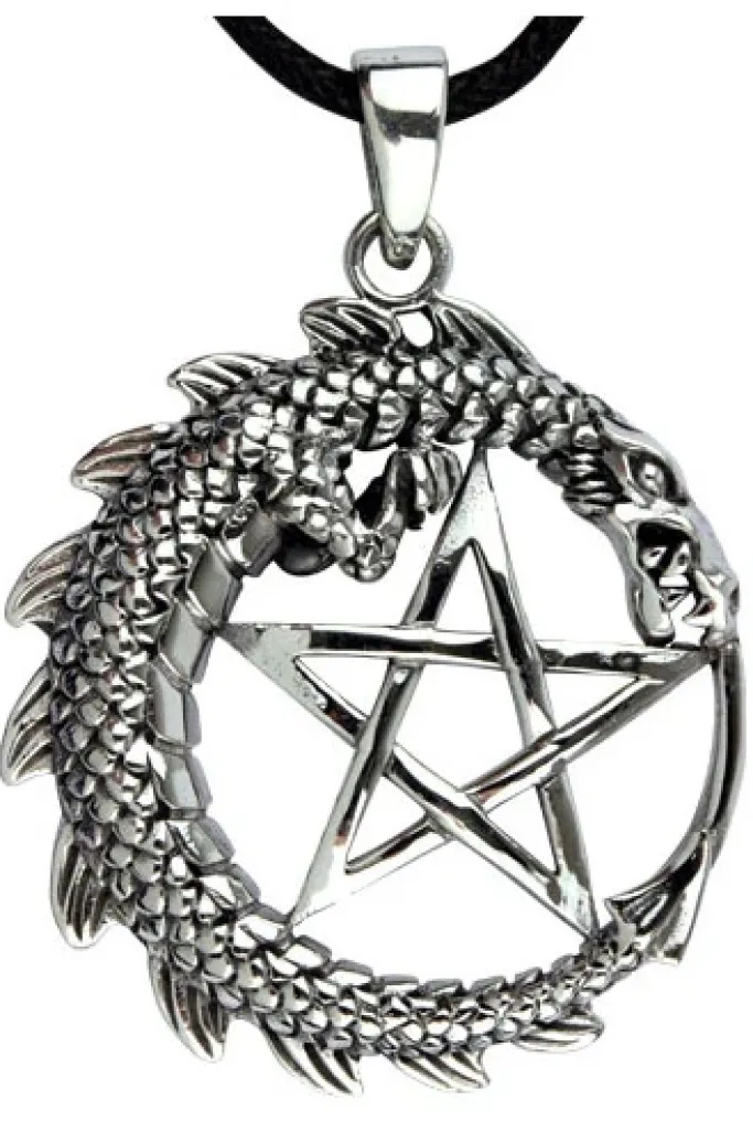 Echt etNox Dragon Pentacle Pendant