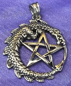Echt etNox Dragon Pentacle Pendant