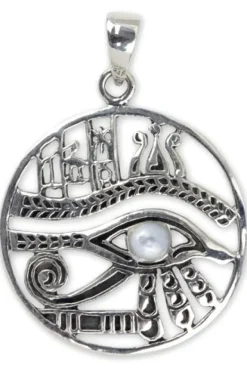 Echt etNox Eye of Horus Necklace Silver