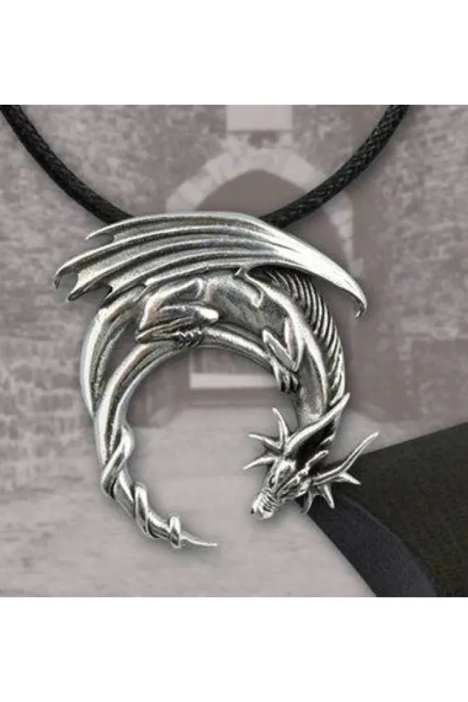Echt etNox Fantasy Dragon Pendant Sterling Silver