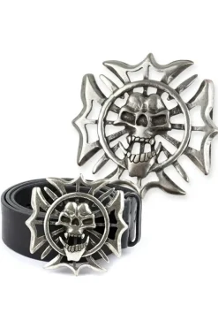 Echt etNox Iron Skull Belt Buckle