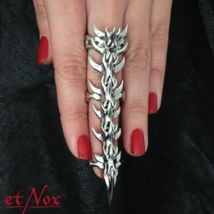 Echt etNox Metal Spine Armour Ring